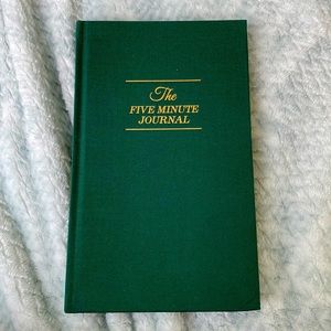 Five Minute Journal - dark green